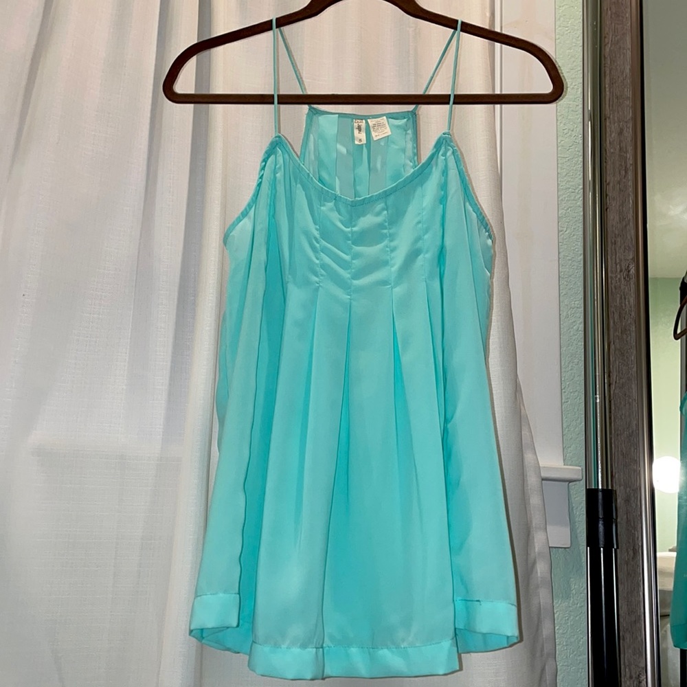 Small light blue tank top